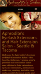 Mobile Screenshot of aphroditessalon.com